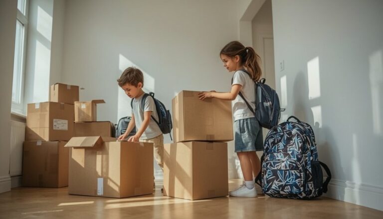 Umzug mit Schulkindern: Schulwechsel erfolgreich meistern