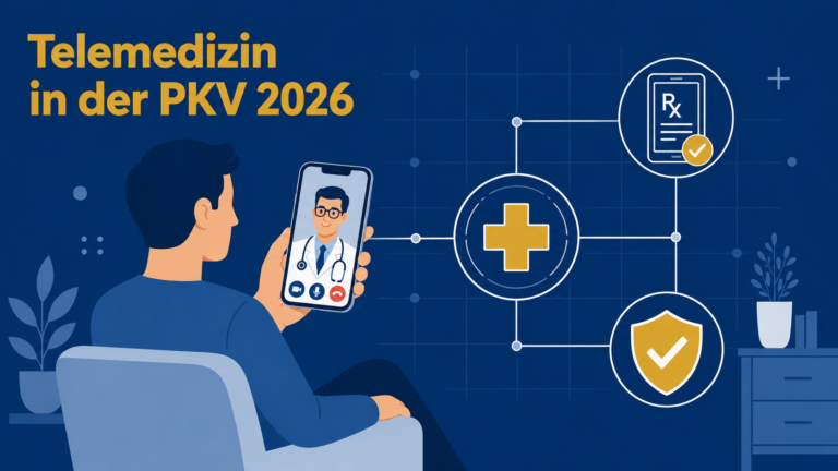 Telemedizin und digitale Gesundheit in der PKV 2026