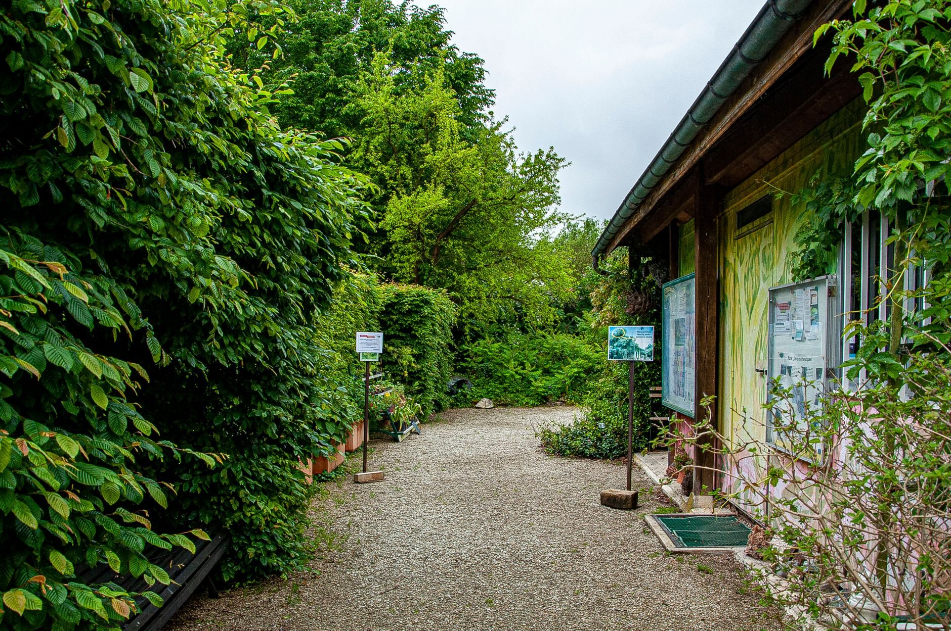 Gartenhaus an der Schule: Platz für Lernen im Freien